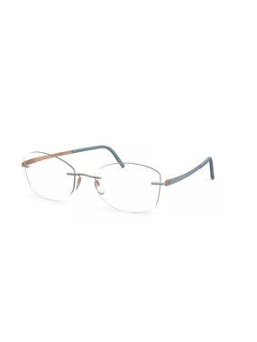 Silhouette 5529 Rimless Eyeglass Frames Morning Lake 3620